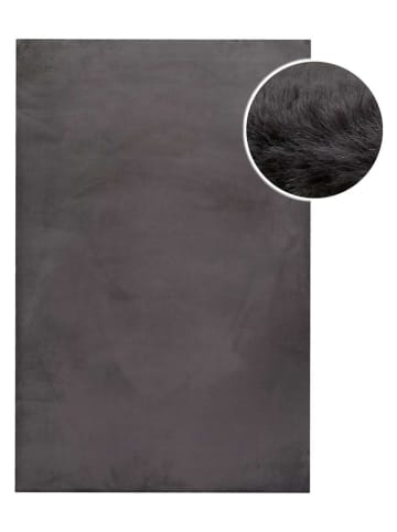 Wecon Home Hochflor-Teppich "Basics Anna" in Anthrazit