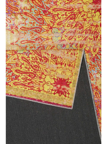 Wecon Home Laagpolig tapijt "Rooftop" geel/oranje