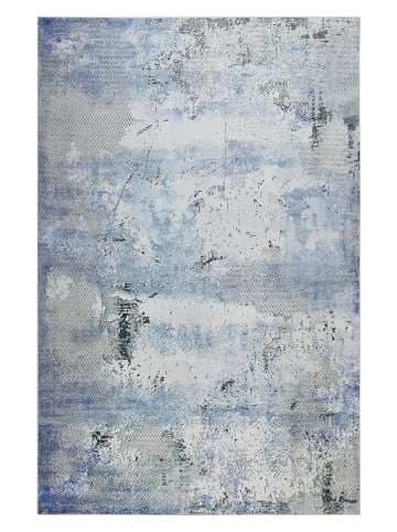 Wecon Home Kurzflor-Teppich "Radiate" in Hellblau