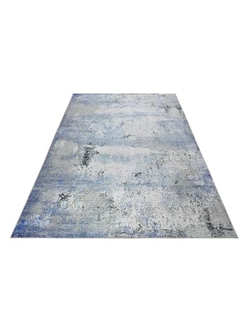 Wecon Home Kurzflor-Teppich "Radiate" in Hellblau