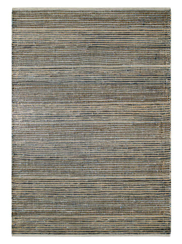 Wecon Home Jute-Teppich "Denim" in Beige/ Blau