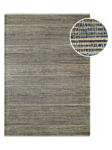 Wecon Home Jute tapijt "Denim" beige/blauw