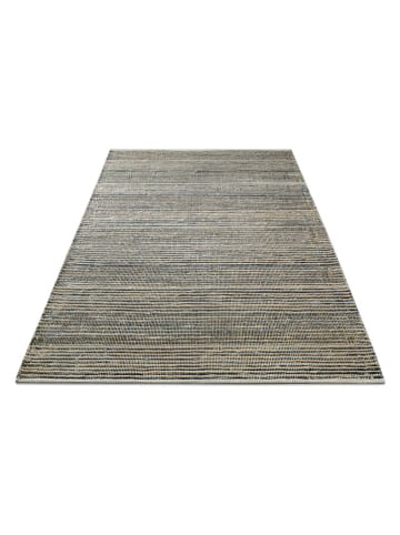 Wecon Home Jute-Teppich "Denim" in Beige/ Blau