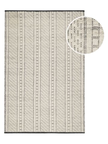 Wecon Home Scheerwollen tapijt "Liv" crème/zwart