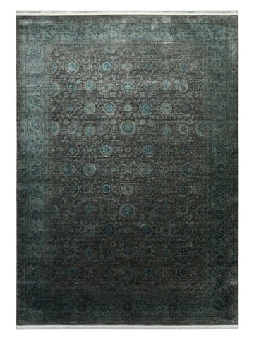 Wecon Home Laagpolig tapijt "LunaSilk" groen/grijs