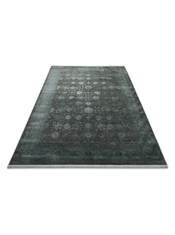 Wecon Home Laagpolig tapijt "LunaSilk" groen/grijs