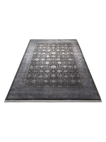 Wecon Home Kurzflor-Teppich "LunaSilk" in Grau