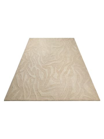 Wecon Home Schurwoll-Teppich "Lior" in Beige