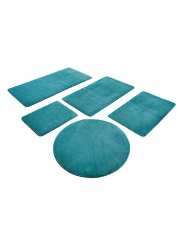 Wecon Home Hochflor-Badvorleger "Joris" in Petrol