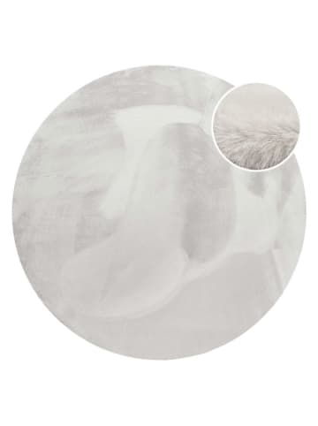 Wecon Home Hochflor-Teppich "Basics Anna" in Hellgrau