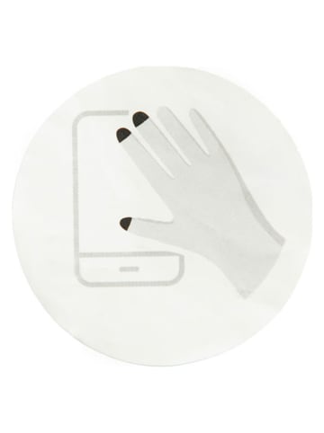 COOL CLUB 2-delige set: handschoenen paars/grijs