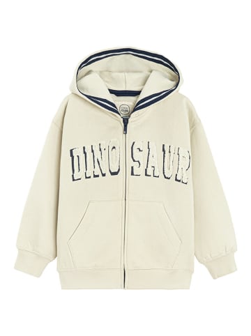 COOL CLUB Sweatjacke in Creme