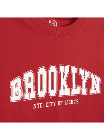 COOL CLUB 3-delige set: longsleeves donkerblauw/wit/rood