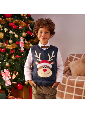 COOL CLUB Bezrękawnik w kolorze granatowym