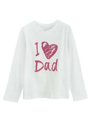 COOL CLUB Longsleeve in Weiß/ Rot