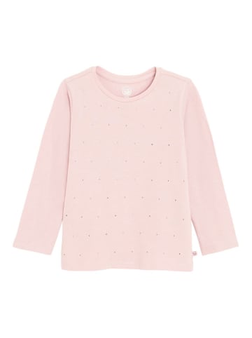 COOL CLUB 3er-Set: Longsleeves in Rot/ Weiß/ Rosa