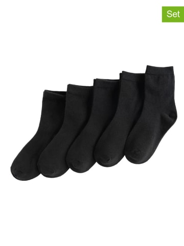 COOL CLUB 5er-Set: Socken in Schwarz