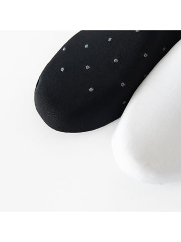 COOL CLUB 2er-Set: Strumpfhosen in Weiß/ Schwarz