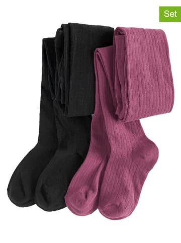 COOL CLUB 2-delige set: panty's roze/zwart