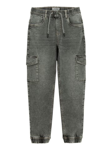 COOL CLUB Bojówki dżinsowe w kolorze szarym