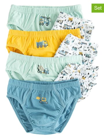 COOL CLUB 7-delige set: slips lichtblauw/wit