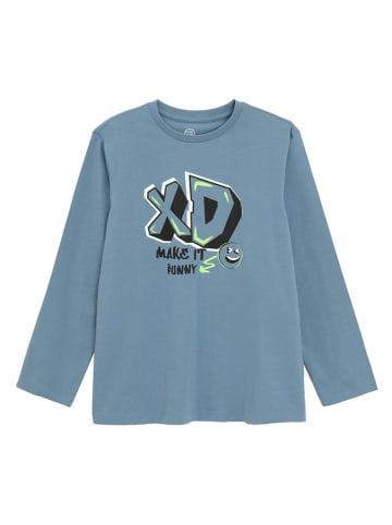 COOL CLUB 2-delige set: pyjama's lichtblauw/wit/zwart