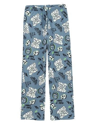 COOL CLUB 2er-Set: Pyjamas in Hellblau/ Weiß/ Schwarz