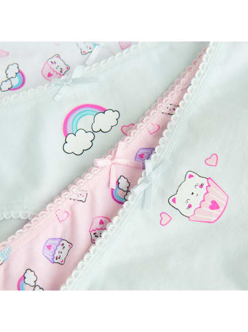 COOL CLUB 7er-Set: Slips in Hellblau/ Rosa