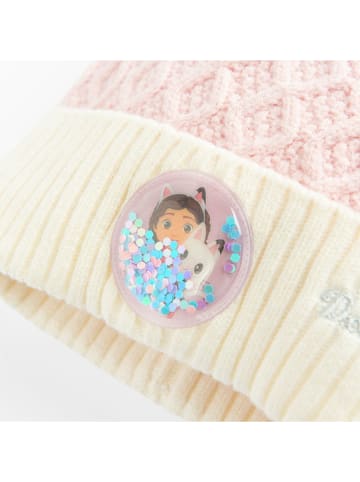 COOL CLUB Muts lichtroze/crème