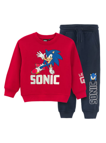 COOL CLUB 2tlg. Outfit in Dunkelblau/ Rot