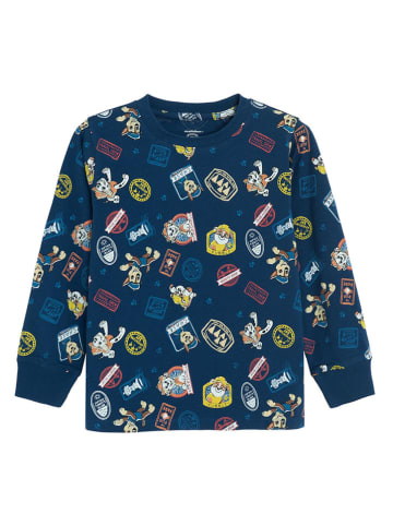 COOL CLUB 3-delige set: sweatshirts wit/donkerblauw/geel