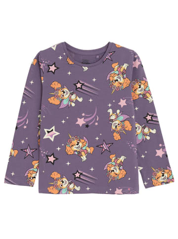 COOL CLUB 3er-Set: Longsleeves in Weiß/ Lila