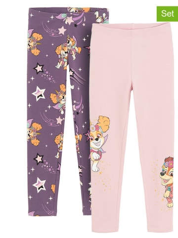 COOL CLUB 2-delige set: leggings lichtroze/paars