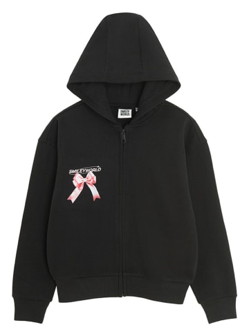 COOL CLUB Sweatjacke in Schwarz