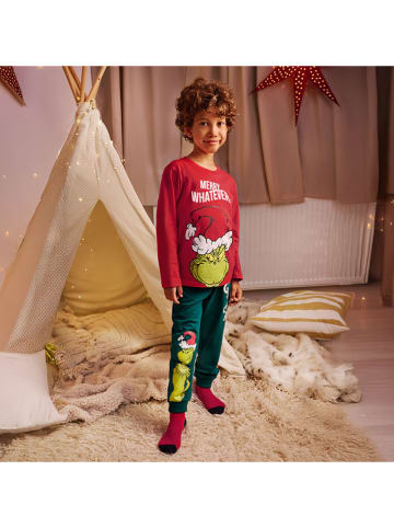 COOL CLUB Pyjama in Rot/ Grün