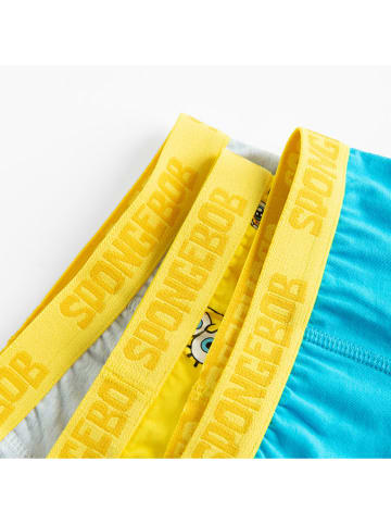 COOL CLUB 3er-Set: Boxershorts in Türkis/ Gelb