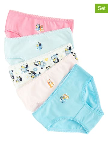 COOL CLUB 5er-Set: Slips in Rosa/ Hellblau