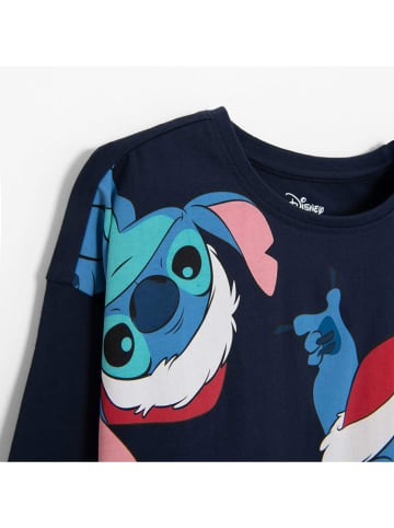 COOL CLUB Piżama w kolorze biało-granatowym