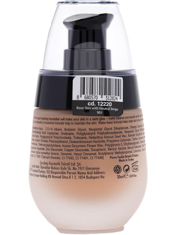 Pierre Cardin Foundation "Aqua Wow - Neutral Beige", 30 ml