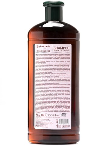 Pierre Cardin Szampon do włosów "Herbal - Revitalize and Repair" - 750 ml