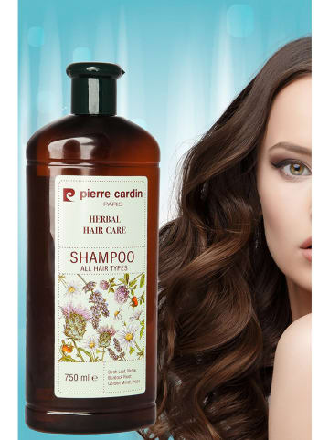 Pierre Cardin Szampon do włosów "Herbal - All Hair Types" - 750 ml