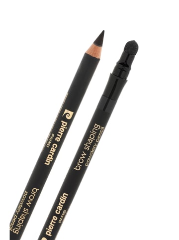 Pierre Cardin Kredka do brwi "Brow Shaping Powdery - Cool Soft Black to Grey" - 0,4 g