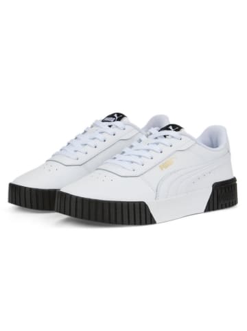 Puma Leren sneakers "Carina 2.0" wit/zwart