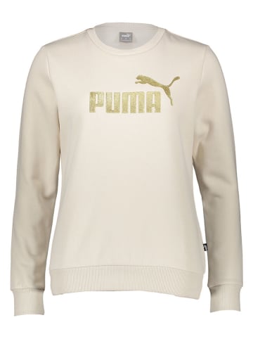 Puma Bluza "Essentials+" w kolorze beżowym