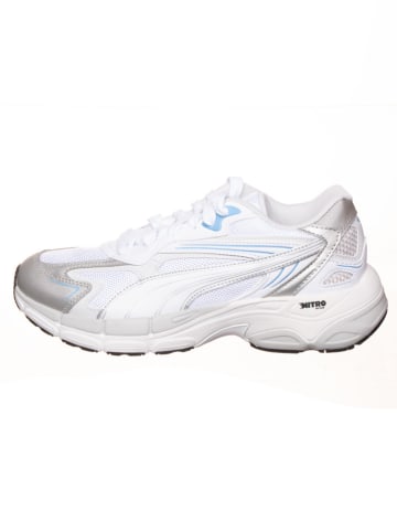 Puma Sneakersy "Teveris NITRO Noughties" w kolorze srebrno-biało-błękitnym
