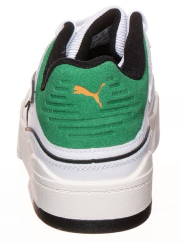Puma Sneakersy "Slipstream Bball" w kolorze biało-zielono-czarnym