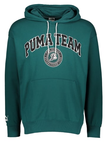 Puma Bluza " Puma Team" w kolorze zielonym