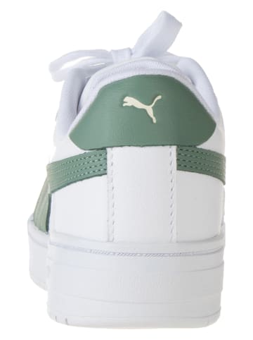 Puma Skórzane sneakersy "Ca Pro Classic" w kolorze biało-zielonym