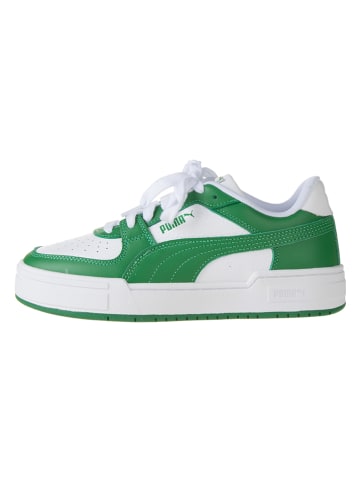 Puma Leren sneakers "Ca Pro Classic" wit/groen