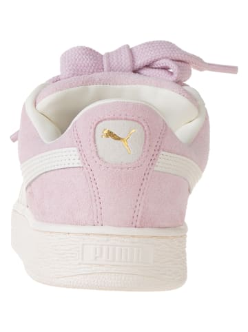 Puma Skórzane sneakersy w kolorze jasnoróżowym